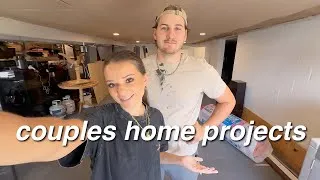 Thumbnail: HUSBAND AND WIFE DIY FIXING UP OUR BASEMENT + MAKING A NEW FILMING STUDIO | Grant and Court