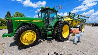 Thumbnail: Summer Time Farming Drone Spraying and Washing Equipment