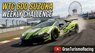 Thumbnail: GT7 : WTC 600 SUZUKA - LAMBORGHINI HURACAN GR 4 WEEKLY CHALLENGES (+ Setup)