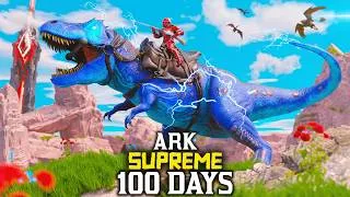 Thumbnail: I Spent 100 Days in Ark Supreme Ascended... Here's What Happened