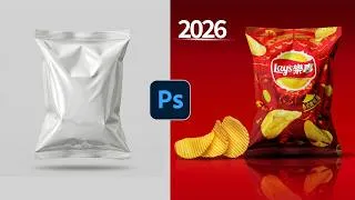Thumbnail: How to Design a Realistic Packaging Mockup in Photoshop (Easy Method)