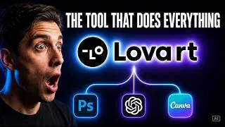 Thumbnail: One AI Tool Built an Entire Brand — Logo, Ads, Photos & Video in Minutes