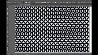 Thumbnail: Adobe Illustrator 2026 - Let's create an interlocking shape pattern design #tutorial #graphicdesign