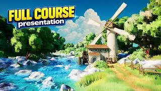 Thumbnail: I Made a Studio Ghibli Inspired Stylized Environment in Unreal Engine 5