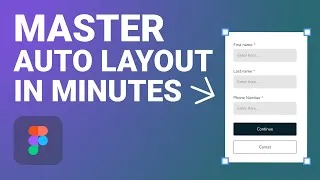 Thumbnail: Figma Auto Layout Tutorial (2025) – Master Responsive UI Design in Figma Fast!
