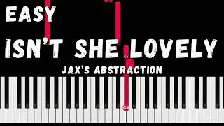 Thumbnail: Amazing Digital Circus Jax Song - Isn’t She Lovely | EASY Piano Tutorial