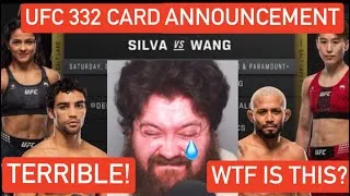 Thumbnail: THE MMA GURU REACTS TO UFC 332 FULL CARD ANNOUNCEMENT? WORST CARD OF THE YEAR? PATHETIC!
