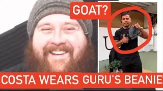 Thumbnail: THE MMA GURU REACTS TO PAULO COSTA WEARING THE MMA GURU BEANIE IN PUBLIC?