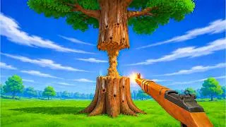 Thumbnail: Farming but I have a gun