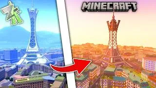Thumbnail: I Built Lumiose City in Minecraft (Pokemon Legends ZA)