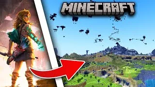 Thumbnail: We're Building ALL OF Tears of the Kingdom in Minecraft