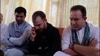 Thumbnail: Amit Shah spoke to slain cop's son: Sunil Sharma after visiting family in Budgam
