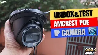 Thumbnail: The Best PoE IP Camera in Amazon : Amcrest Security Camera 5MP  Testing Unboxing IP5M-T1277EB-AI