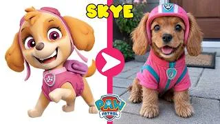 Thumbnail: How Paw Patrol Characters Would Look in Real Life 🐶 | Guess the Characters by Voice 🔊😍👮