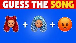 Thumbnail: Guess the Descendants: Wicked Wonderland Characters by Emoji & Song 🎭🎵 ~ Red, Chloe, Pink