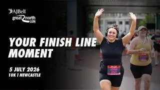 Thumbnail: AJ Bell Great North 10K 2026 | Finish Line Stream