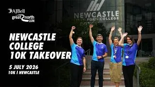 Thumbnail: AJ Bell Great North 10k 2026 | Newcastle College Team