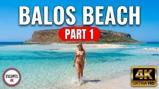 Thumbnail: Enjoying The Sun - Summer 2026 Crete Balos Beach Walk 4K