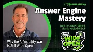 Thumbnail: The AI visibility war is still wide open - Video 57