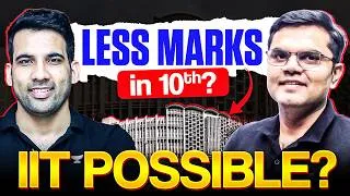 Thumbnail: How to Start JEE Preparation After Class 10? 🔥 Can Average Students Crack IIT?