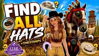 Thumbnail: 👉Find ALL 20 HATS | Location + Timestamps | Star Equestrian Wild Out West