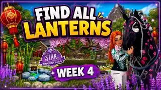 Thumbnail: 👉Find ALL 15 LANTERNS | WEEK 4 | Location + Timestamps | Star Equestrian Harmony Festival