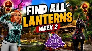 Thumbnail: 👉Find ALL 15 LANTERNS | WEEK 2 | Location + Timestamps | Star Equestrian Harmony Festival