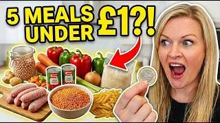 Thumbnail: 5 Cheap Meals Under £1 That Actually Taste Amazing