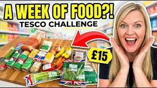 Thumbnail: Can Tesco Feed Me for a Week on Just £15? | Budget Food Challenge