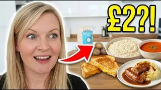 Thumbnail: £2 a Day Comfort Food 😍 | Budget Meals & Frugal Living