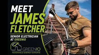 Thumbnail: Meet James Fletcher | Senior Electrician at Greenio Renewable Energy