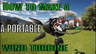 Thumbnail: I made a portable wind turbine line the Shine turbine