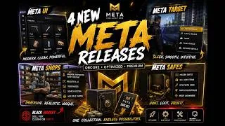 Thumbnail: 4 NEW Meta Releases | Meta UI, Meta Target, Meta Shops & Meta Safes | QBCore FiveM