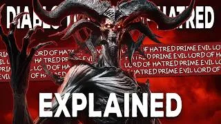 Thumbnail: Diablo IV: Lord of Hatred - The FULL STORY Explained!