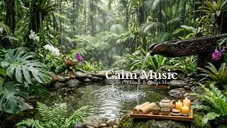 Thumbnail: Relaxing Music for Healing + Water Sounds 🌿 Relieves Depression and Tension | Deep Stress Relief
