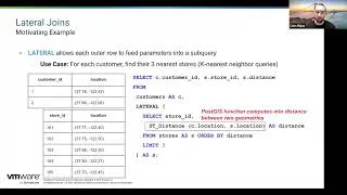 Thumbnail: Greenplum 7.6: Query Performance Enhancements