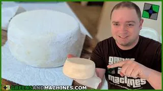 Thumbnail: Making a 1 pound wheel of Caciotta Cheese