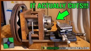 Thumbnail: DIY Lathe Build from Scrap Parts! - Part 1: Proof of Concept
