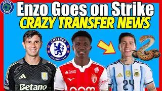 Thumbnail: Welcome to Chelsea Emi Martinez! Lamine Camara to Chelsea, Enzo Fernandez on Strike