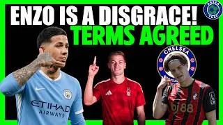 Thumbnail: Enzo Fernandez is a SNAKE | Alex Scott & Adam Wharton IN | Delap, Nicolas Jackson Transfer News