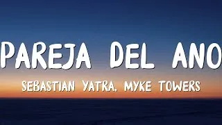 Thumbnail: Sebastian Yatra, Myke Towers - Pareja Del Año (Letra/Lyrics)