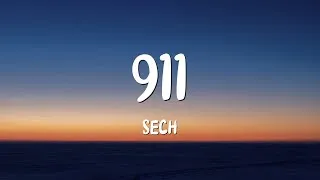 Thumbnail: Sech - 911 (Letra/Lyrics)