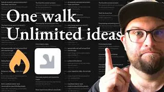 Thumbnail: Note-taking on walks (the 2 tools I use to think better)