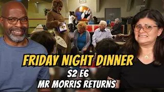 Thumbnail: OH NO! MR. MORRIS RETURNS! Americans React to Friday Night Dinner S3E3