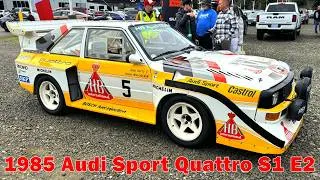 Thumbnail: Amazing 1985 Audi Sport Quattro S1 E2 🔥 Group B Legend at Parc Exposé  - Olympus Rally 2026!
