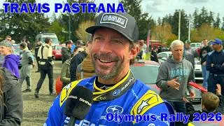 Thumbnail: TRAVIS PASTRANA Interview at Parc Exposé - Olympus Rally 2026 | Subaru WRX ARA25L | 4K