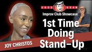Thumbnail: 1st Time Doing Stand-Up - Joy Christos - Greg Dean Classes #standupcomedy #comedyian #jokewriting