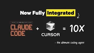 Thumbnail: How to Integrate Claude Code 4 With Cursor (Their Largest Update Yet)