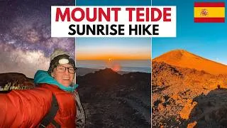 Thumbnail: Hiking to the TOP of MOUNT TEIDE at NIGHT to see the SUNRISE! BEST Hike in TENERIFE (Spain)!
