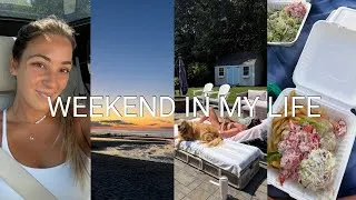 Thumbnail: VLOG: lobster rolls on cape, workout event, + first moments in Nashville !